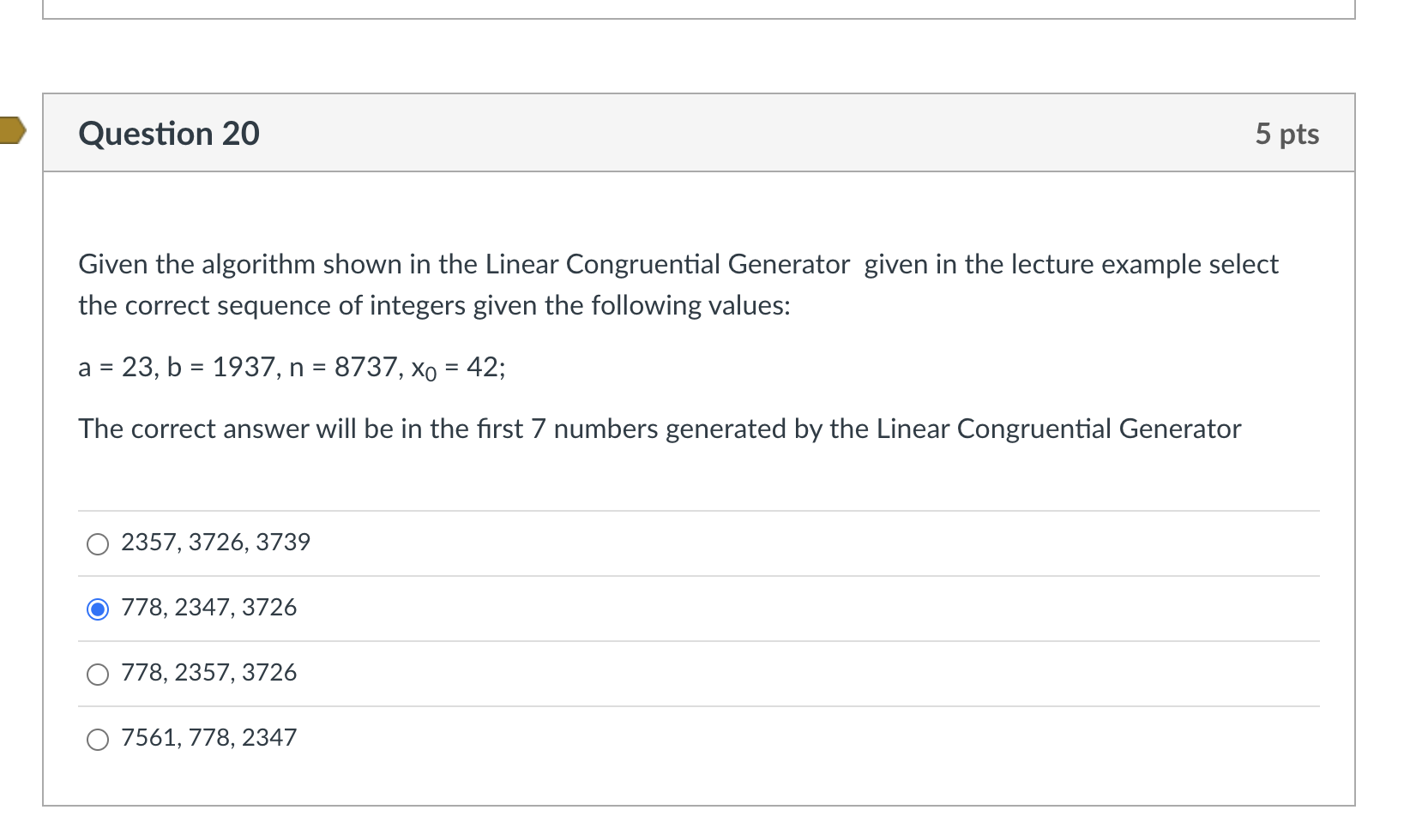 {C01} 6 4 3 2 Given the following: - Plaintext: 93D 16