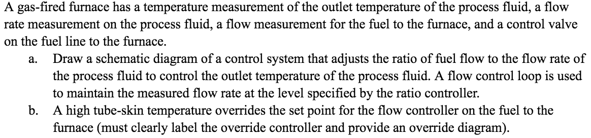 Class is process control II, please help and show all work will