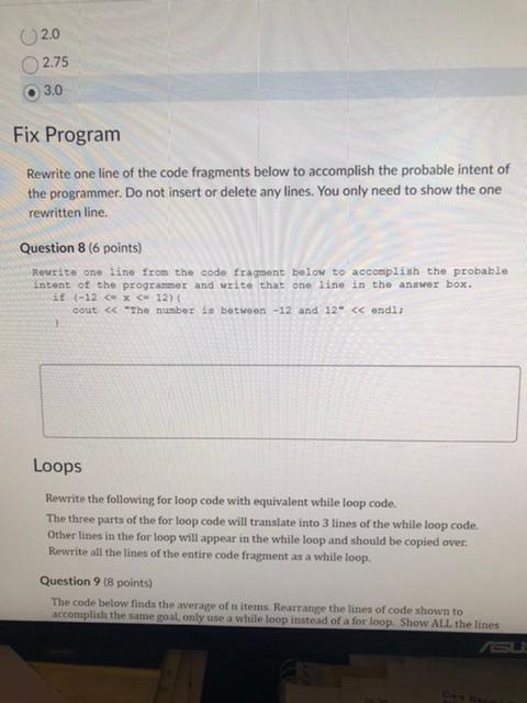 next questions, what value is assigned to d ? Question 5 (5