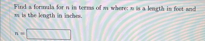 a formula for the function graphed. y= The graph of g is