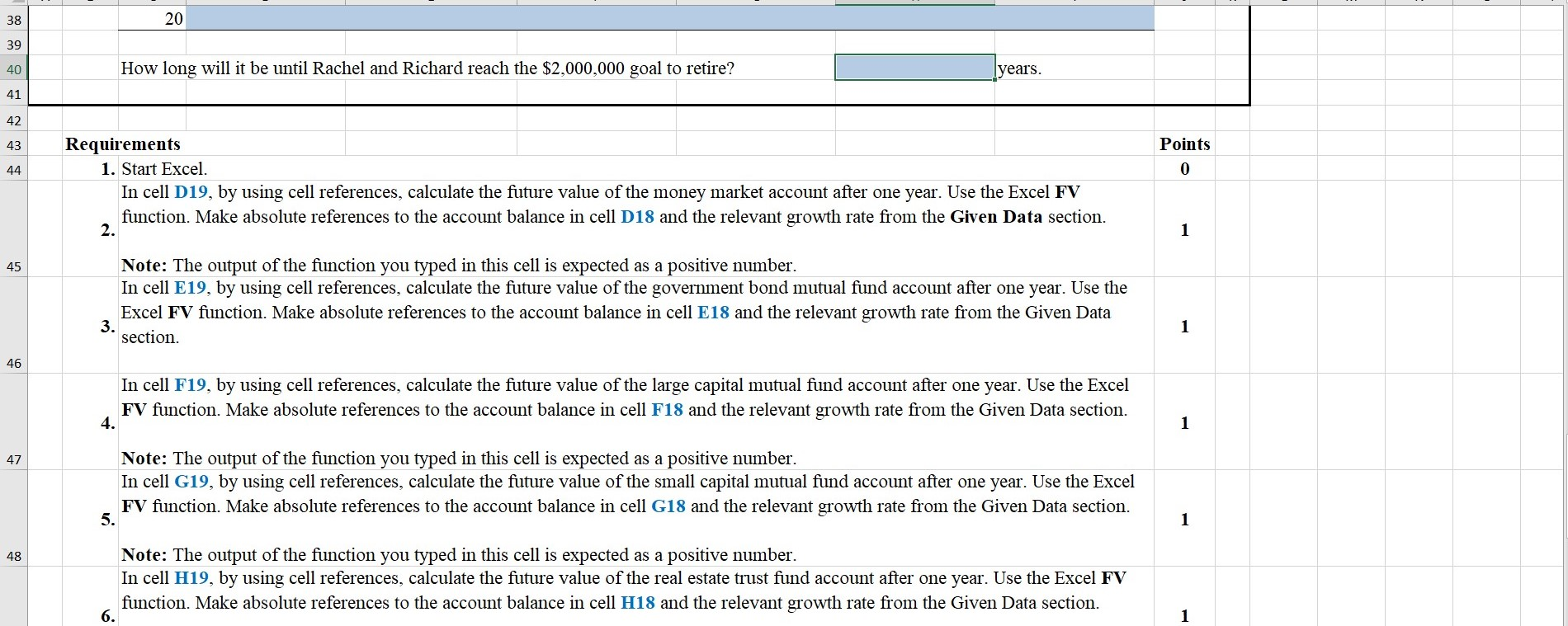 portfolio will be sufficient for them to retire. They have the following