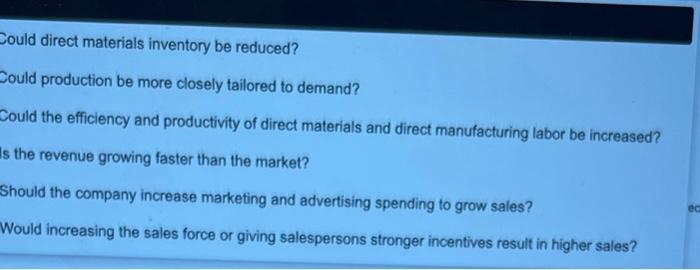 budget help Sackin Corporation's top management better manage the company? Requirement 1.
