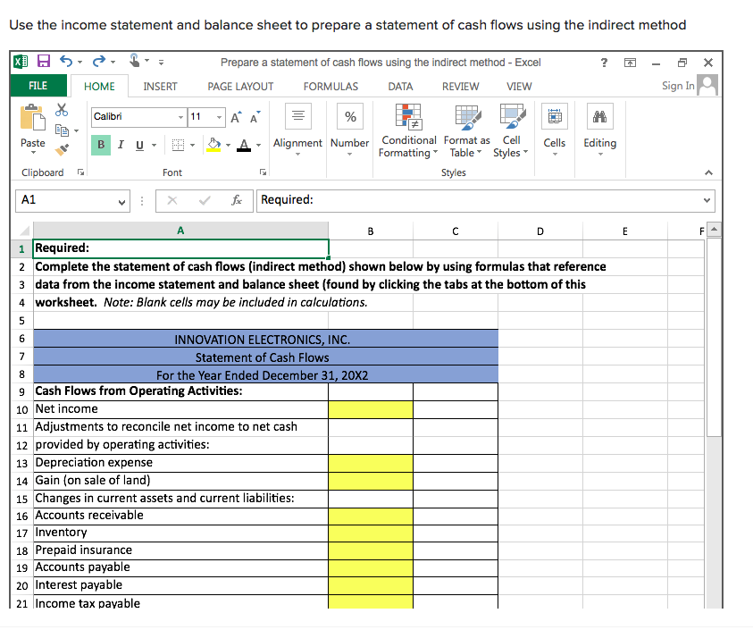 etc. INNOVATION ELECTRONICS, INC. Income Statement For the Year Ended December 31,