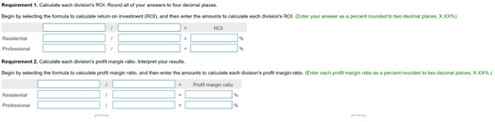 Revenue Operating Income Average Total Assets 65,340 173,470 Residential$ 580,000 $ 198,000
