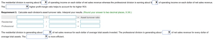 Professional 1,110,000 418,000 Management has a 23% target rate of return for