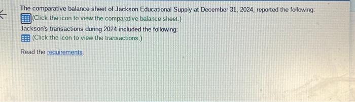  please help me complete the statement The comparative balance sheet of