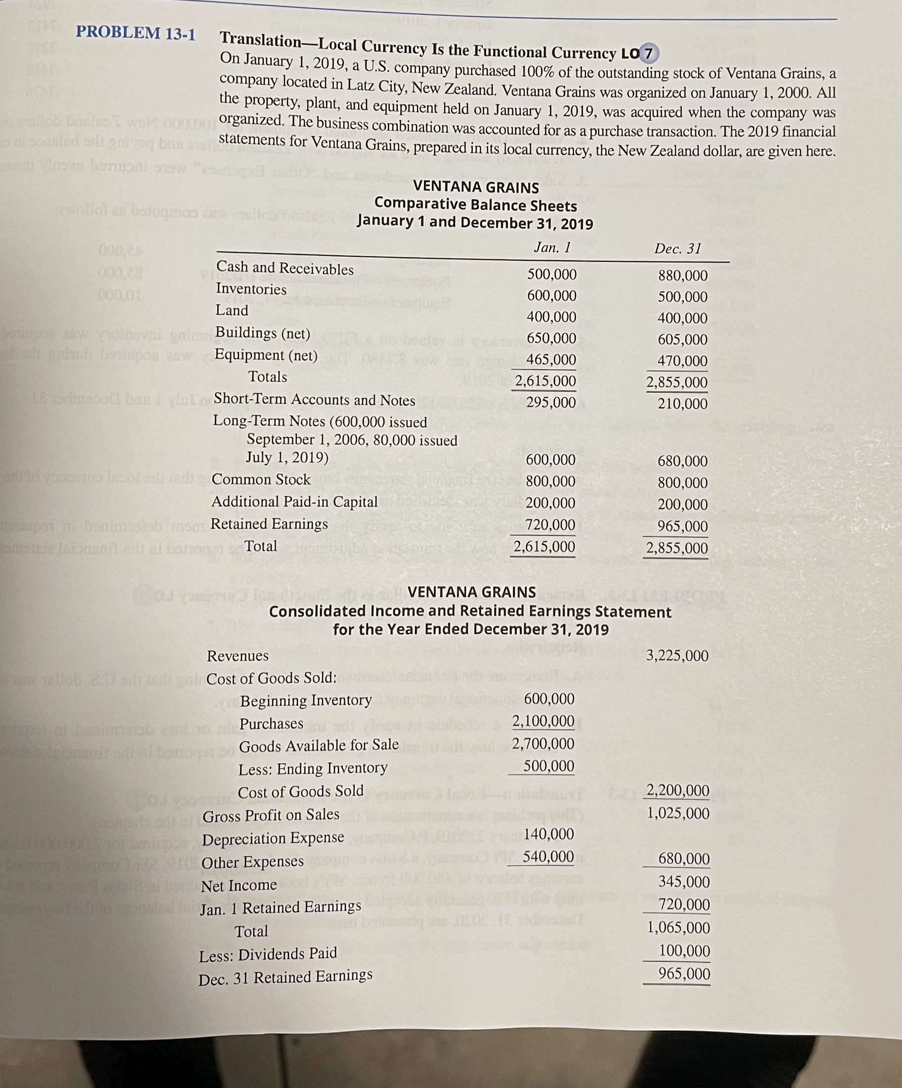to complete 13-2. 13-2 ONLY!!!! PLEASE ONLY DO 13-2!!!!! Remeasurement-U.S. Dollar Is