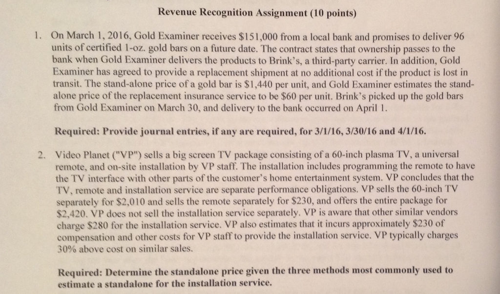 Please read the instructions carefully and answer both questions in details. On