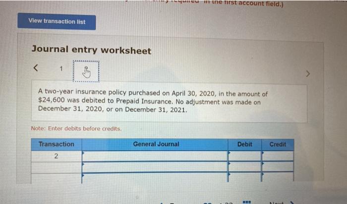 during 2020. The effort to be as follow (1) Beginning inventory on