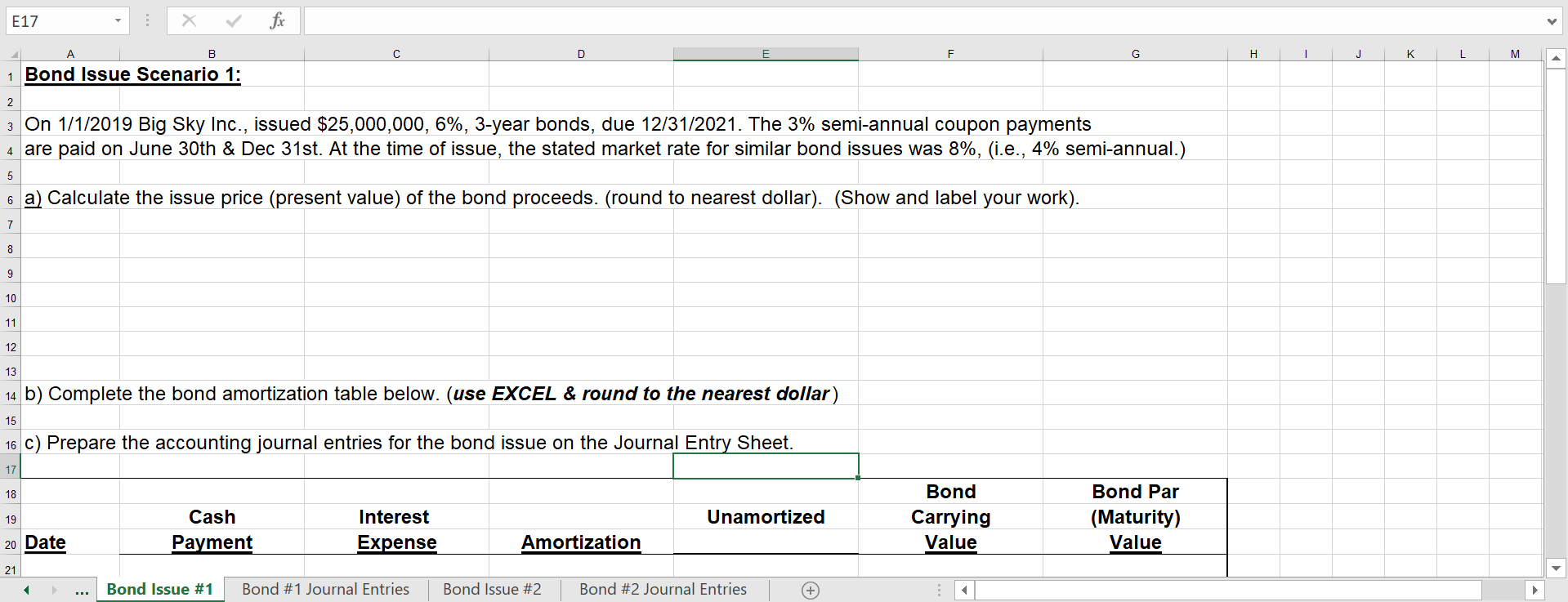 Please post and show work for all parts, A, B, and C.