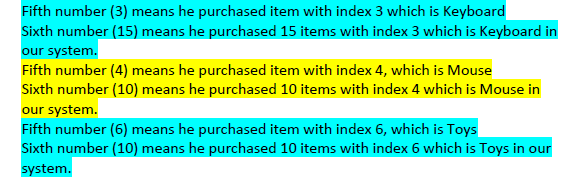 Basic Requirements: The program shall read the data from a text file