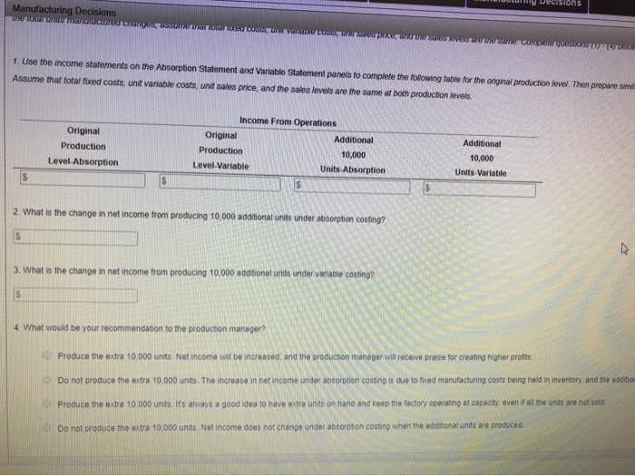 Income Statement For the Year Ended December 31, 2016 1 Sales $1,275,000.00