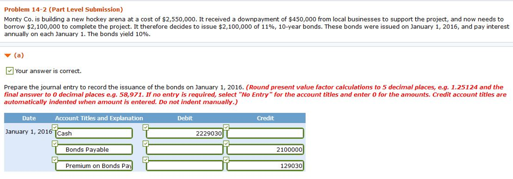 Need help with part B (further below). Part B Problem 14-2 (Part