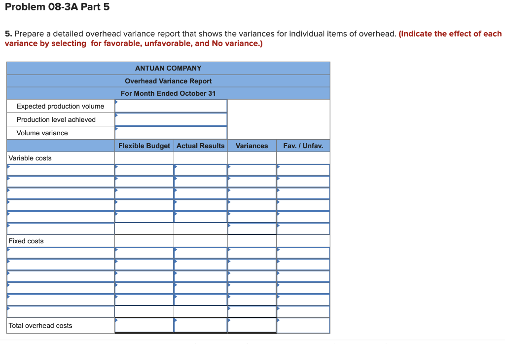 ) Direct labor (1.7 hrs. @ $11.00 per hr.) Overhead (1.7 hrs.