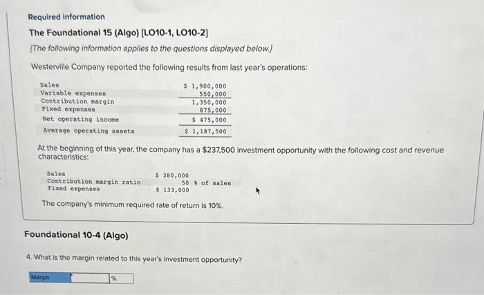  Accounting 2 Chapter 10 Foundational 15 I will give a thumbs