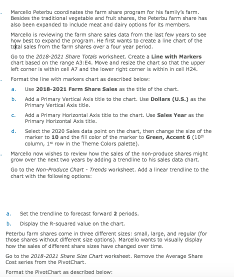 Marcello Peterbu coordinates the farm share program for his family's farm.