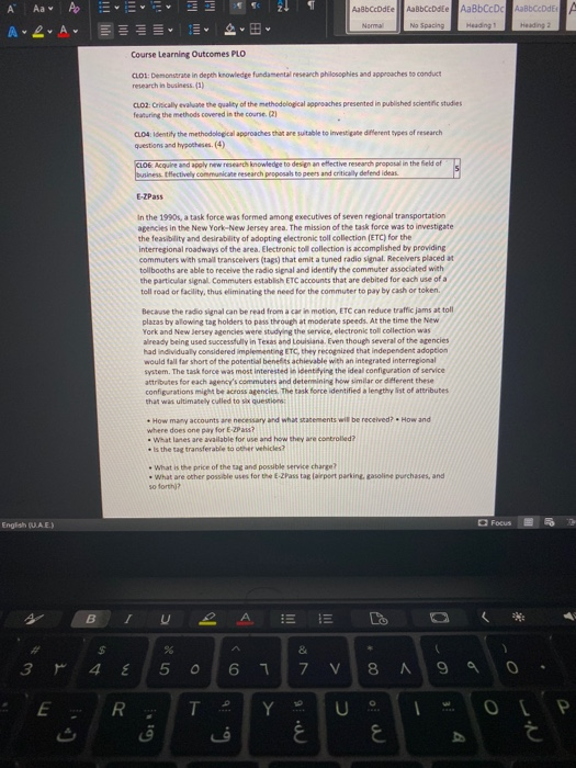  A A Aa Bb CcDdEe AaBbcDdle AaBbCcDc ABCDE No Spacing Heading