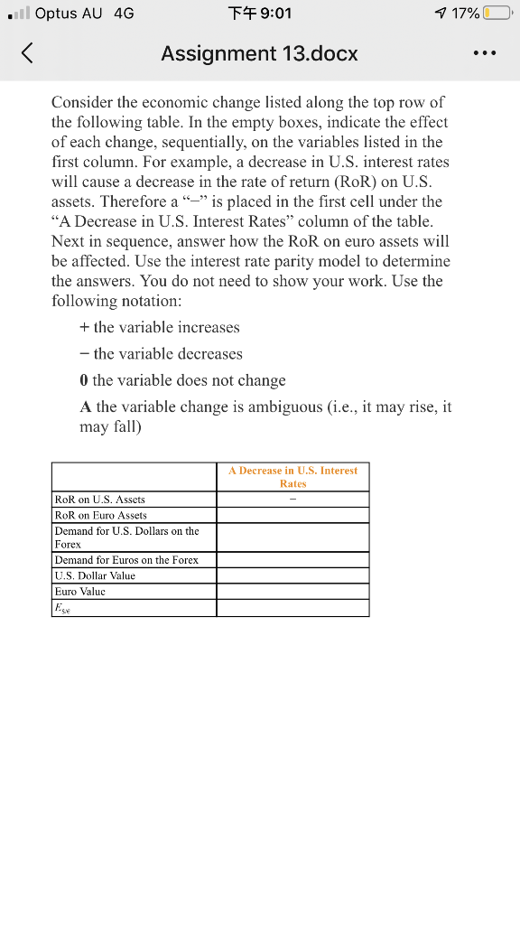 Optus AU 4G TF9:01 7 17%