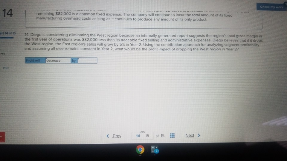 work Required information The following information applies to the questions displayed below.)