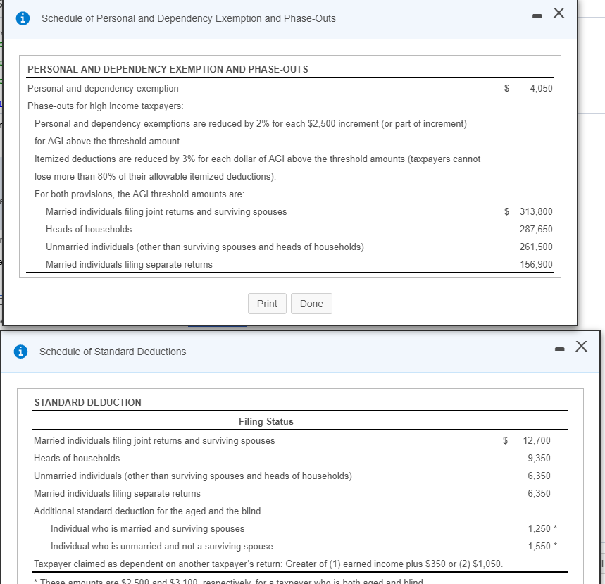 that should be there: Requirement a. Compute James' taxable income for the