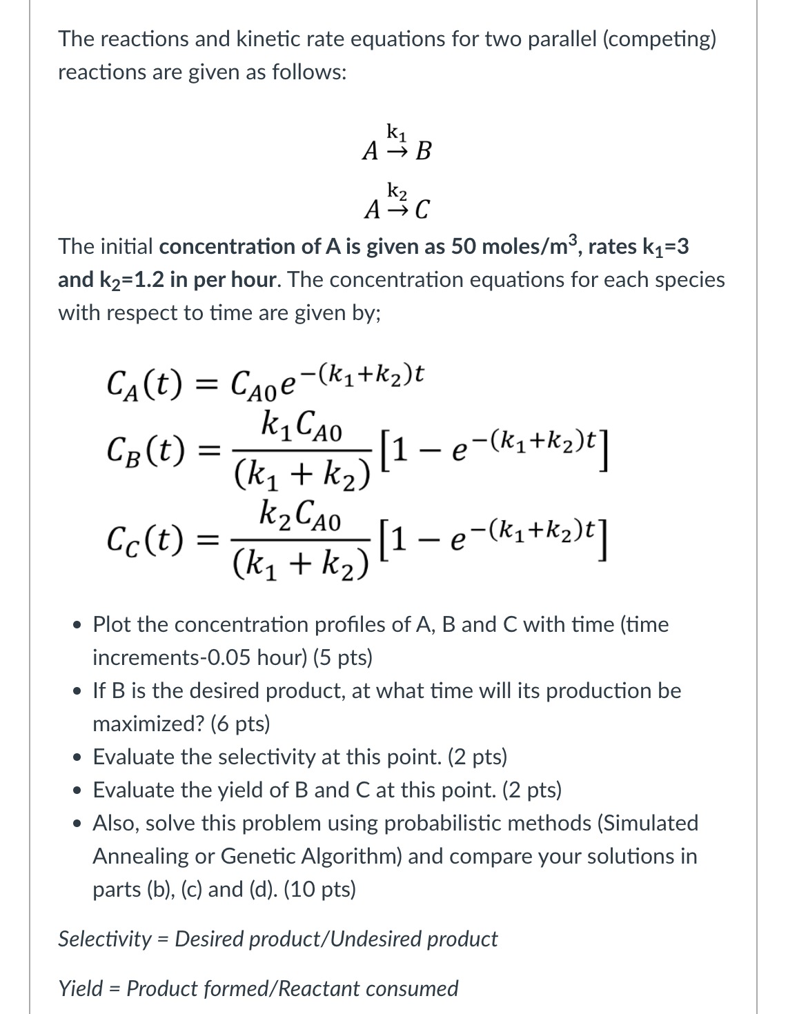  Get me the matlab code foreach and every step..The reactions and
