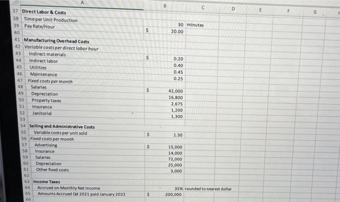 textbook (b) Prepare a production budget. This is similar to litustration 22.5