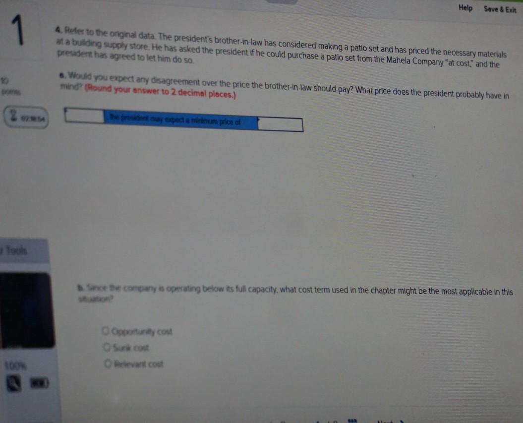 please help me Help Save & Exh 1 4. Peter to