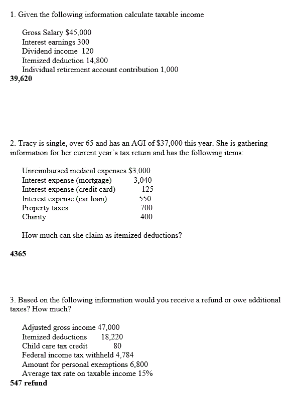 Please show your work. I need to know how to do this