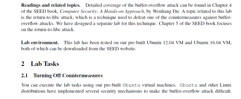 Lab Overview The learning objective of this lab is for students to