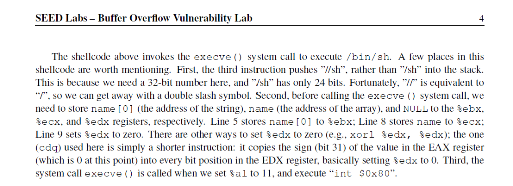 due to the mixing of the storage for data (e.g. buffers) and