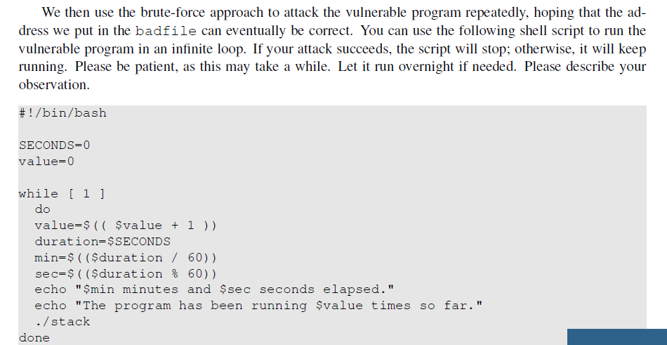 StackGuard Readings and related topics Detailed coverage of the buffer-overflow attack can