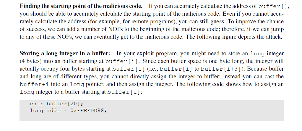 return-to-libc attack. Lab environment. This lab has been tested on our pre-built