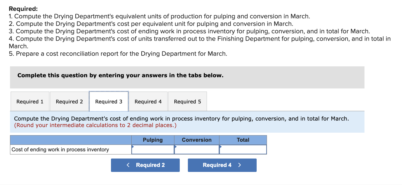 June. 2. Compute the equivalent units of production for materials and for