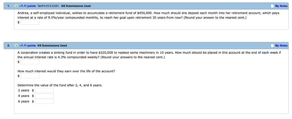 Annuity will be the topic for these questions. Please help!! Andrea, a