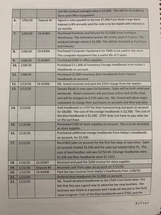 Stockholders' Equity and a Balance Sheet and staple them to the front