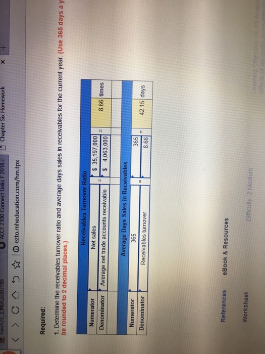 following data Previous Yea Current Year S 3,787,000 185,000 4,677,000 153,000 Accounts