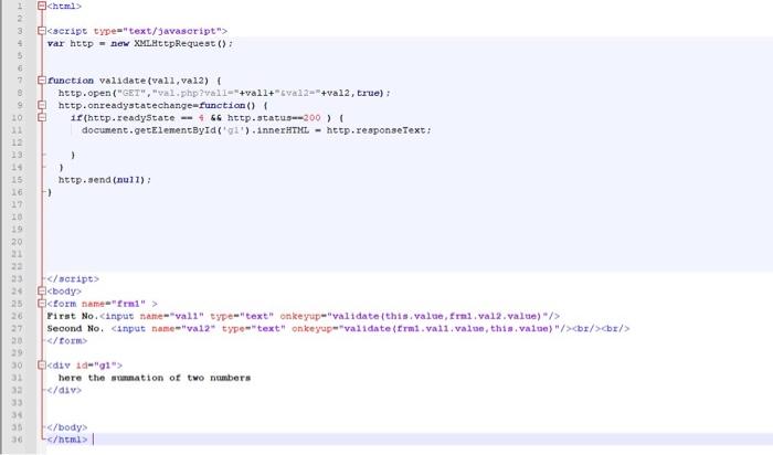 WEB2 (PHP) Practical Ajax this is code form_1.php this what i need
