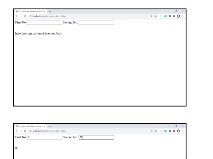 var http = new XMLHttpRequest(): 9 19 function validate(vali, val2) http.open("GET","val.php?vile**vallt"val+va12, true);