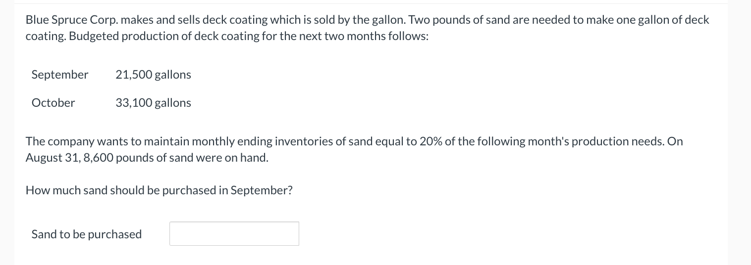  Blue Spruce Corp. makes and sells deck coating which is sold