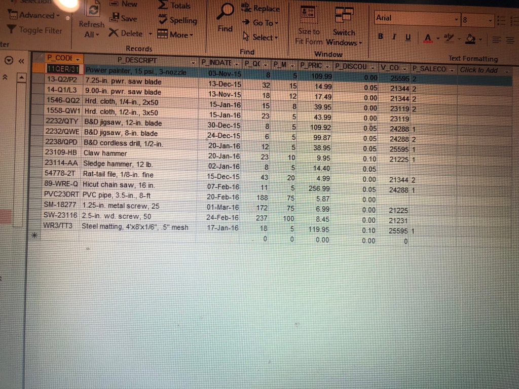 invoice cycle-i.e. for the customers who appear in the INVOICE table. Sort