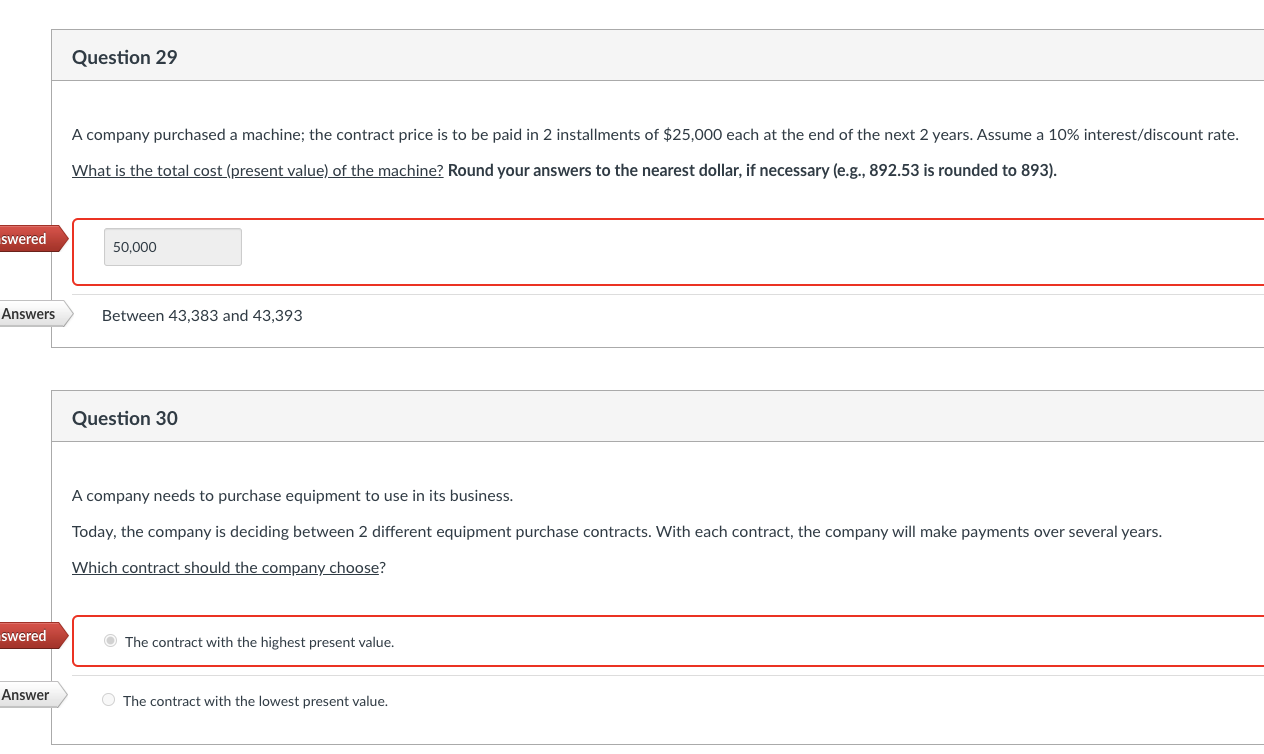 27 On Jan. 1, 2022, a company purchased land for $250,000 by
