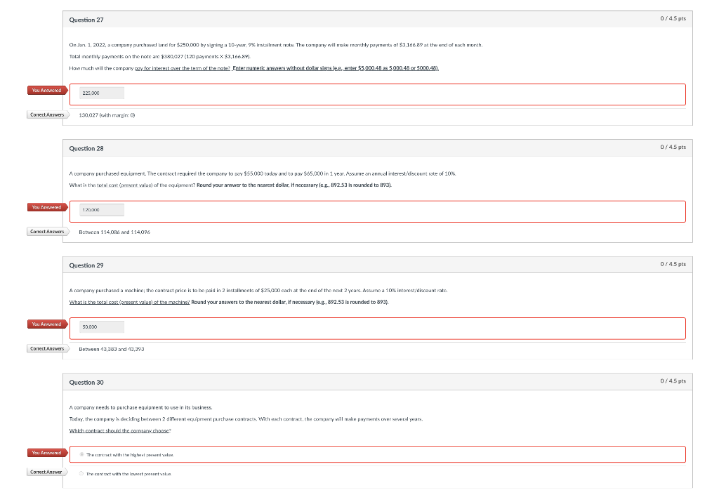 signing a 10-year, 9% installment note. The company will make monthly payments