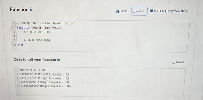 shift A by n positions to the right. This is similar to