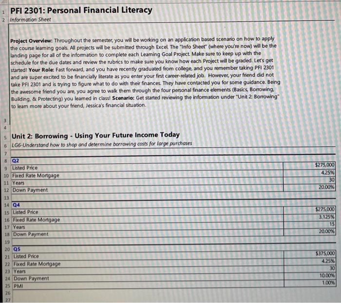  Project Overview: Throughout the semester, you will be working on an