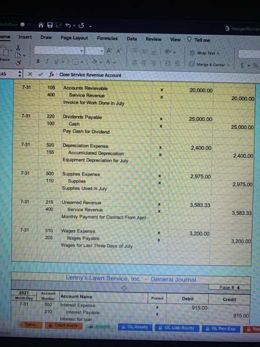 Bank by signing a 24 month note. (As exple of how to