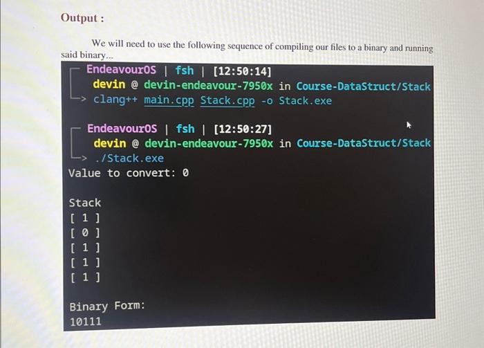 particular algorithm Assignment: The goal of this assignment is to implement an