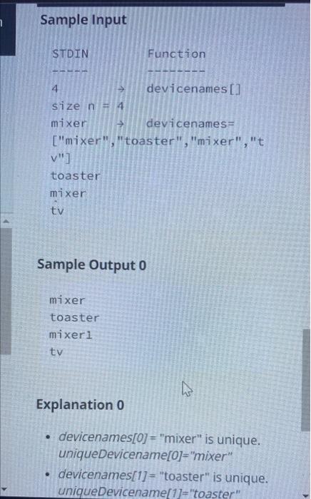 unique device names to be used in a residential loT (Internet of