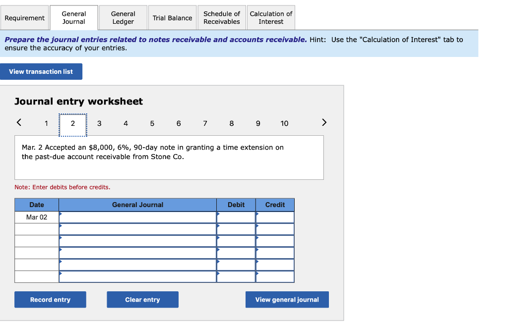 on his past-due account receivable. 31 Made an adjusting entry to record