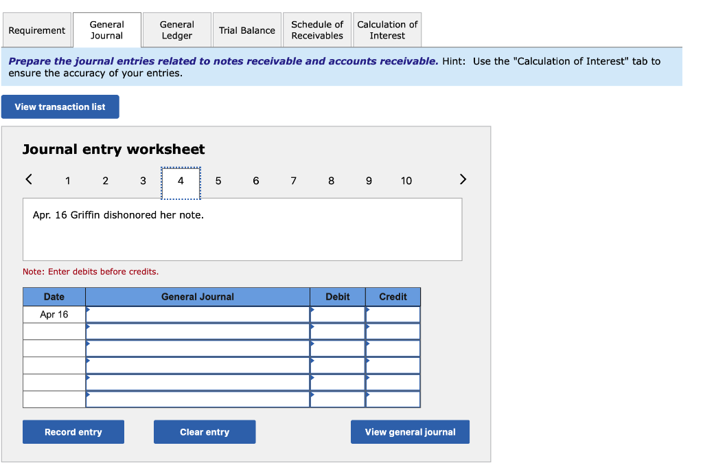 Perez's payment of principal and interest on the note dated December 16.