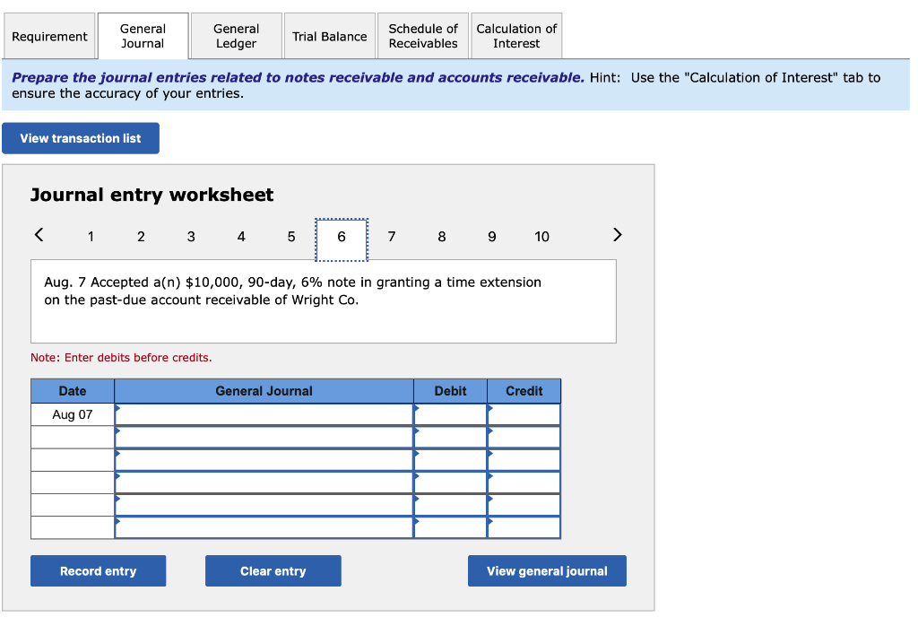 extension on the past-due account receivable from Stone Co. 17 Accepted a